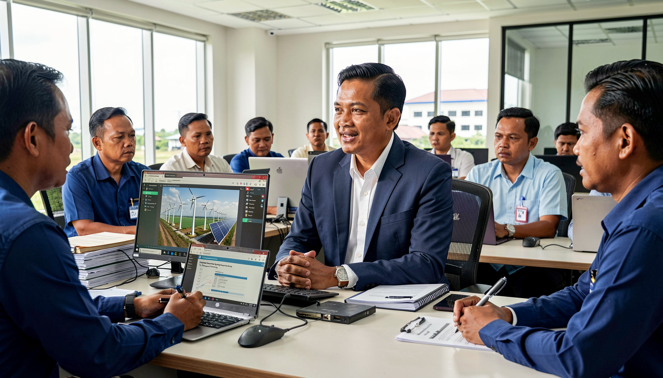 Transformasi Bisnis, PLN IP Integrasikan PLTS dengan Monetisasi Karbon Global