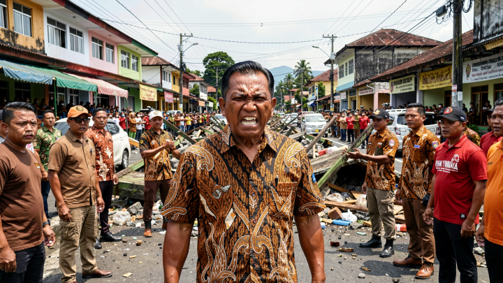 Bupati Mimika Geram: Aksi Vandalisme Timika Rusak Keindahan Kota dan Resahkan Warga