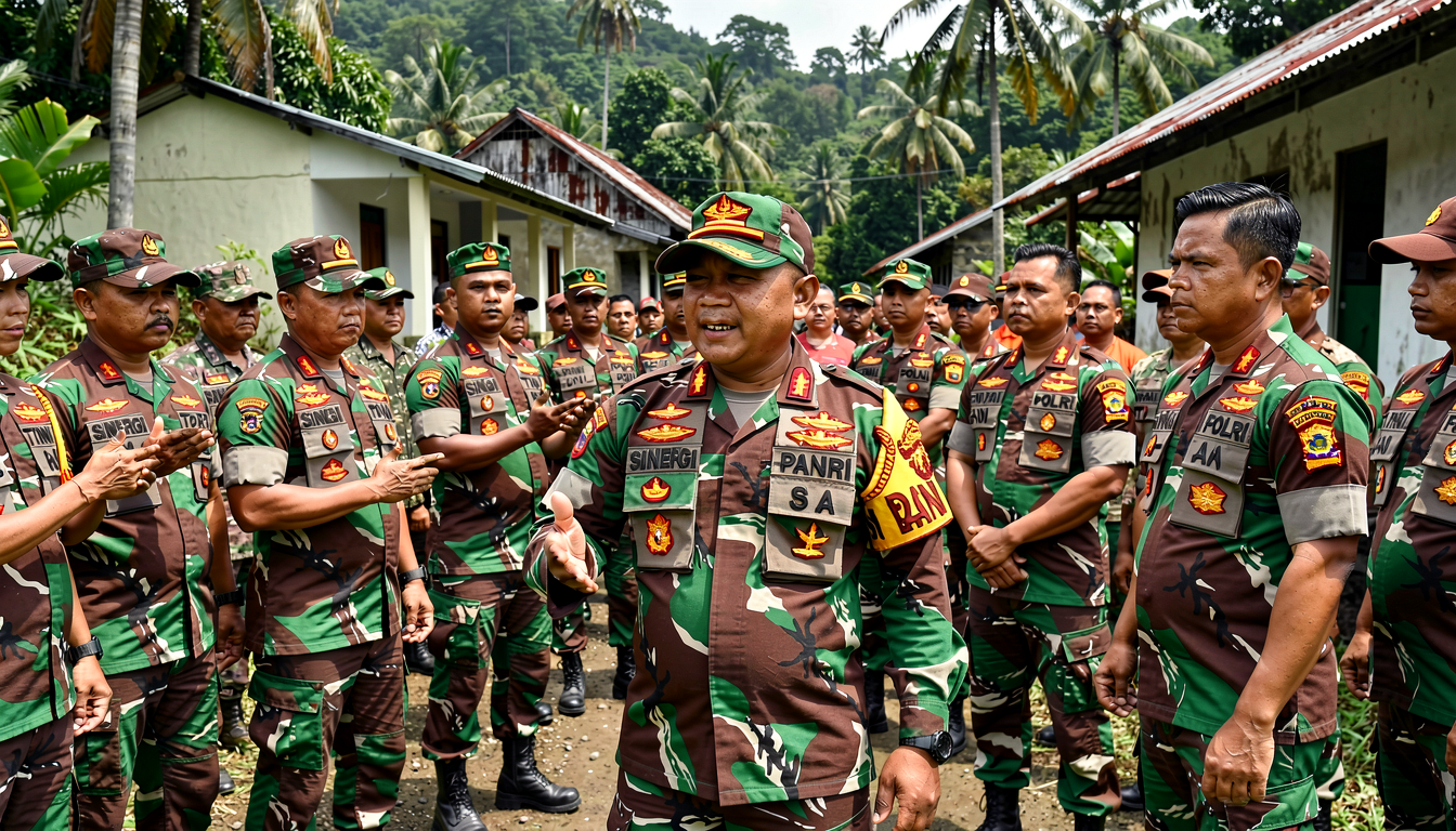 Sinergi TNI-Polri dan ASN Perkuat Keamanan di Lanny Jaya