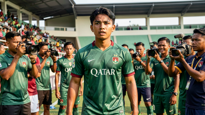 Ichiro Akbar dan Pandu Aryo Pimpin Lini Depan Timnas Indonesia U-17 Hadapi Qatar