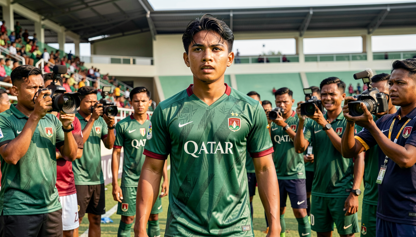 Ichiro Akbar dan Pandu Aryo Pimpin Lini Depan Timnas Indonesia U-17 Hadapi Qatar