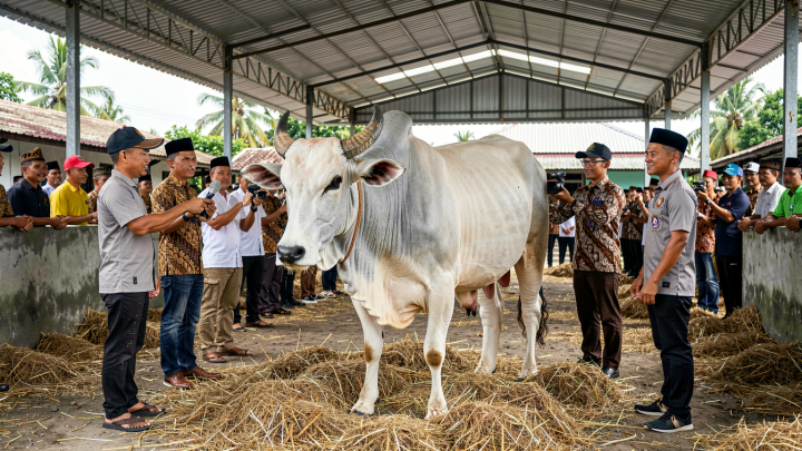 Kebutuhan Sapi Kurban Kepri Idul Adha 2026 Dipastikan Aman dan Terkendali