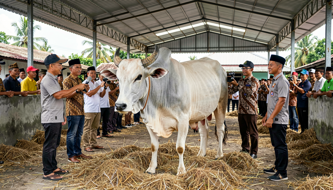 Kebutuhan Sapi Kurban Kepri Idul Adha 2026 Dipastikan Aman dan Terkendali
