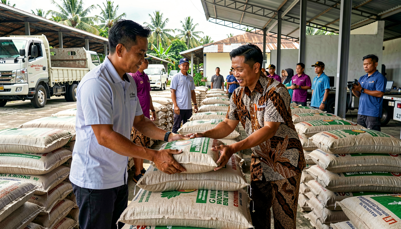 Penyaluran Bantuan Pangan Rejang Lebong Baru Capai 30 Persen, Bulog Targetkan Tuntas Akhir Mei