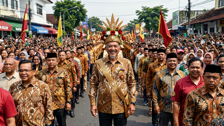 Antusiasme Ribuan Warga Padati Kirab Budaya Karawang, Gubernur Jabar Beri Apresiasi