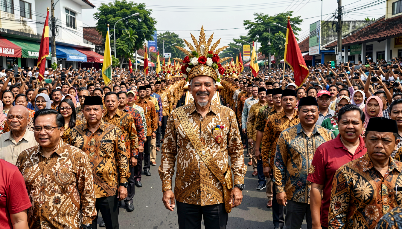 Antusiasme Ribuan Warga Padati Kirab Budaya Karawang, Gubernur Jabar Beri Apresiasi
