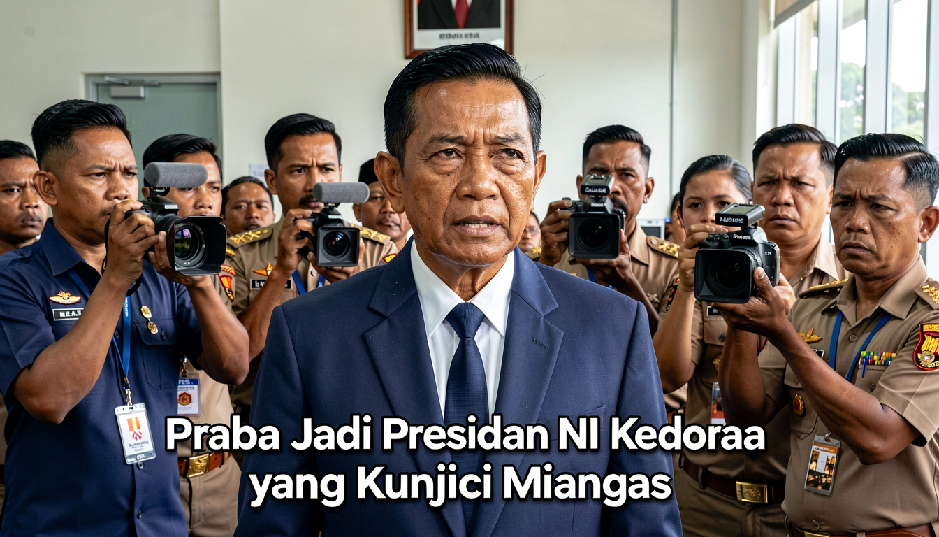 Prabowo Jadi Presiden RI Kedua yang Kunjungi Miangas