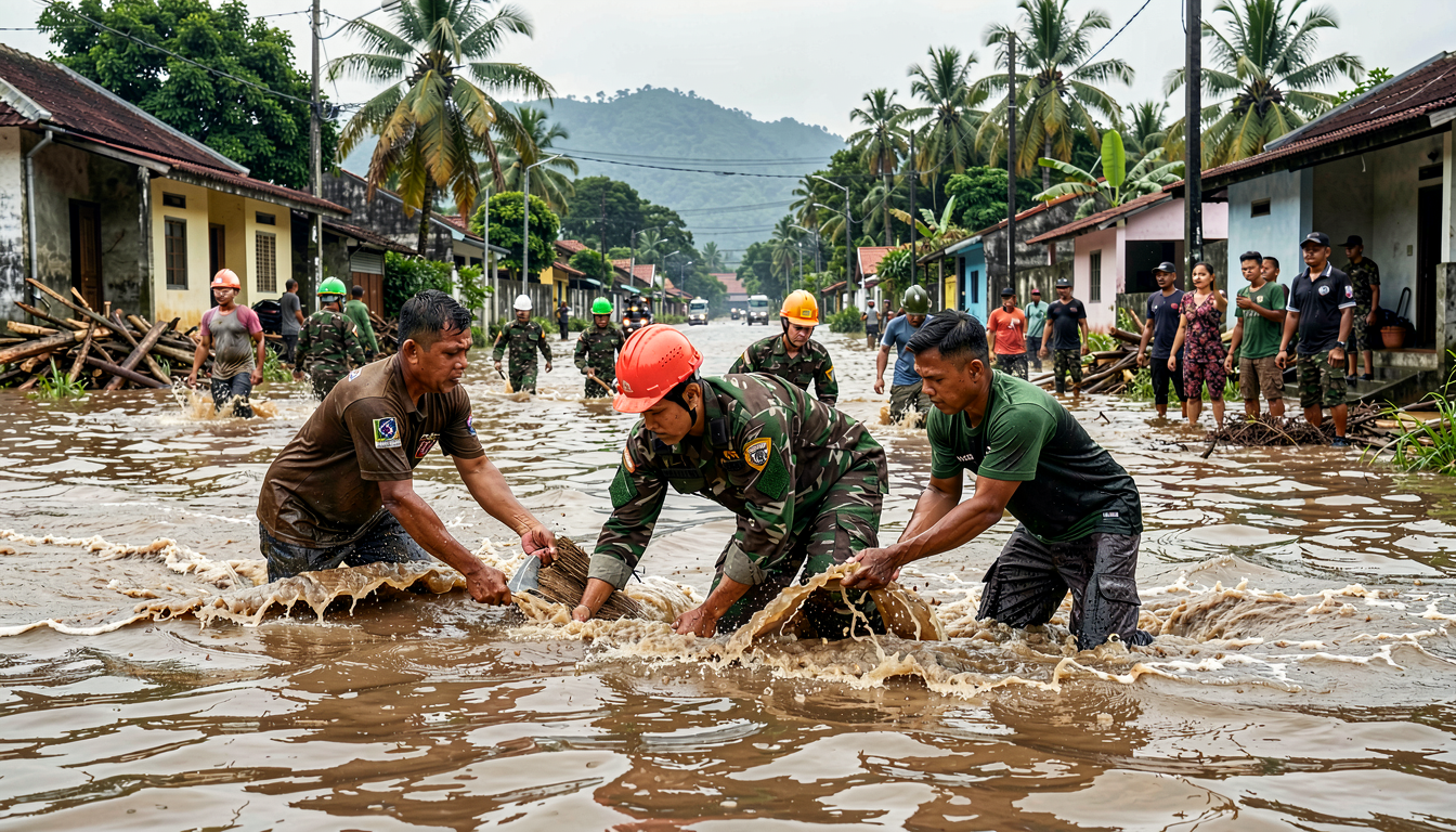Banjir Bandang Bone: Tim Gabungan Bergerak Cepat, Warga Dievakuasi Intensif