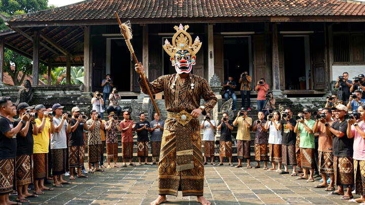 Seniman Cirebon Lestarikan Wayang Wong Melalui Pementasan di Keraton Kacirebonan