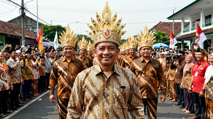 Bupati Karawang Sambut Kedatangan Mahkota Binokasih, Siap Gelar Kirab Mahkota Binokasih Meriah