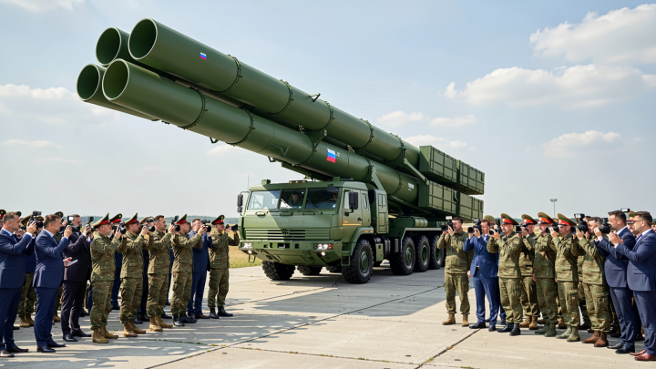 Rusia Pamerkan Kecanggihan Sistem Pertahanan Udara S-500 Prometey di Hari Kemenangan