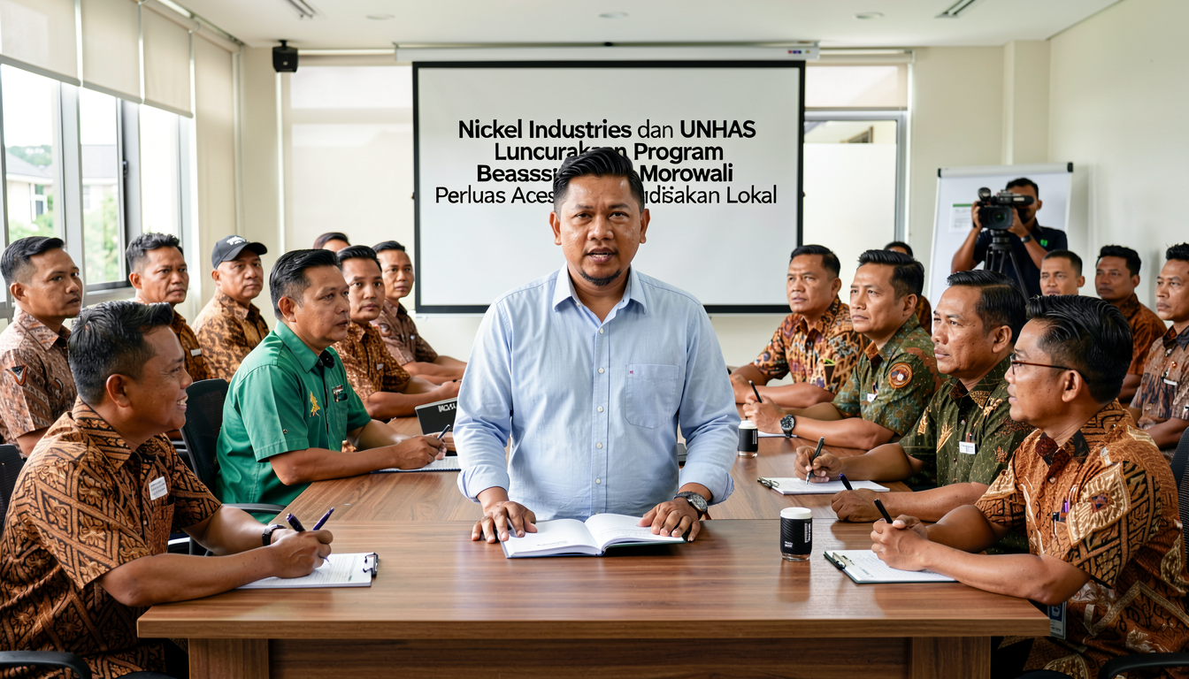 Nickel Industries dan UNHAS Luncurkan Program Beasiswa Morowali, Perluas Akses Pendidikan Lokal