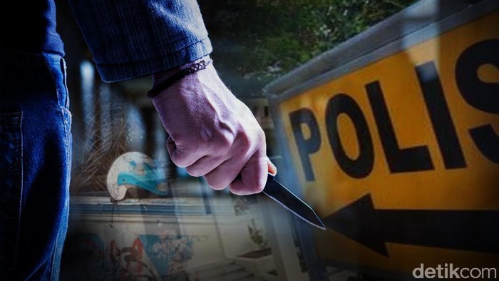 Ditegur Lawan Arah, Pemotor Bonceng 4 di Tangsel Balik Serang Pakai Sajam