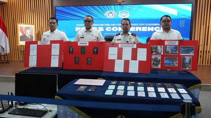 Imigrasi Amankan 5 WNA di Tangerang Terkait Pemalsuan Tiket dan Terlibat Judol
