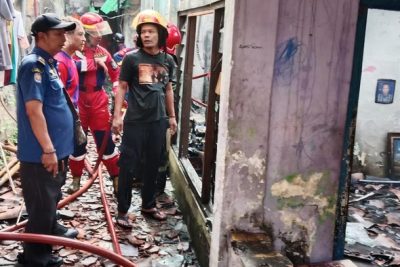 Kebakaran Landa Pemukiman Padat di Bogor, 6 Rumah Rusak dan 8 Orang Luka