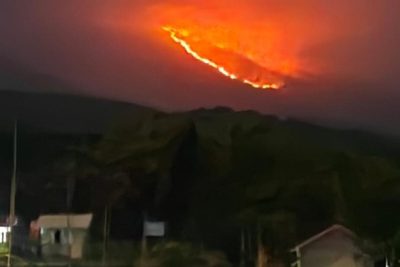 Kebakaran di Gunung Rinjani Capai 1.098 Hektare