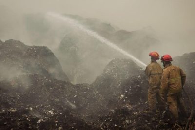 TPA Galuga Bogor Mulai Beroperasi Sebagian Besok Usai Kebakaran