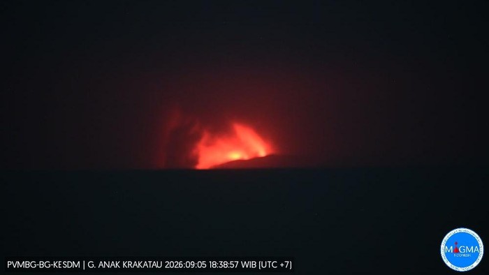 BMKG: Sebaran Abu Anak Krakatau Sampai ke Sebagian Wilayah Jakarta