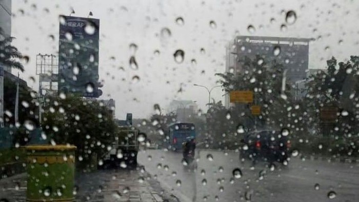 Diguyur Hujan Semalaman, Udara Kota Pekanbaru Membaik