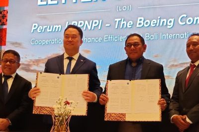 AirNav dan Boeing Teken Letter of Intent Tingkatkan Efisiensi di Bandara Ngurah Rai