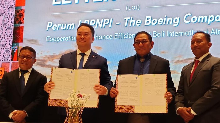 AirNav dan Boeing Teken Letter of Intent Tingkatkan Efisiensi di Bandara Ngurah Rai