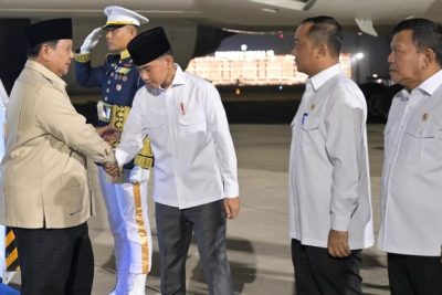 Prabowo Tiba di Tanah Air Usai Hadiri KTT BRICS 2026 di India