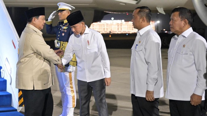 Prabowo Tiba di Tanah Air Usai Hadiri KTT BRICS 2026 di India
