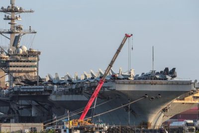 Kapal Induk USS Abraham Lincoln Bertolak dari Thailand Usai Singgah